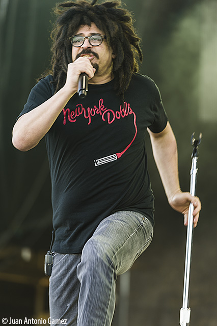 Adam Duritz, Counting Crows. Foto Juan Antonio Gamez