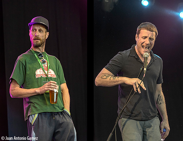 Sleaford Mods. Foto Juan Antonio Gamez