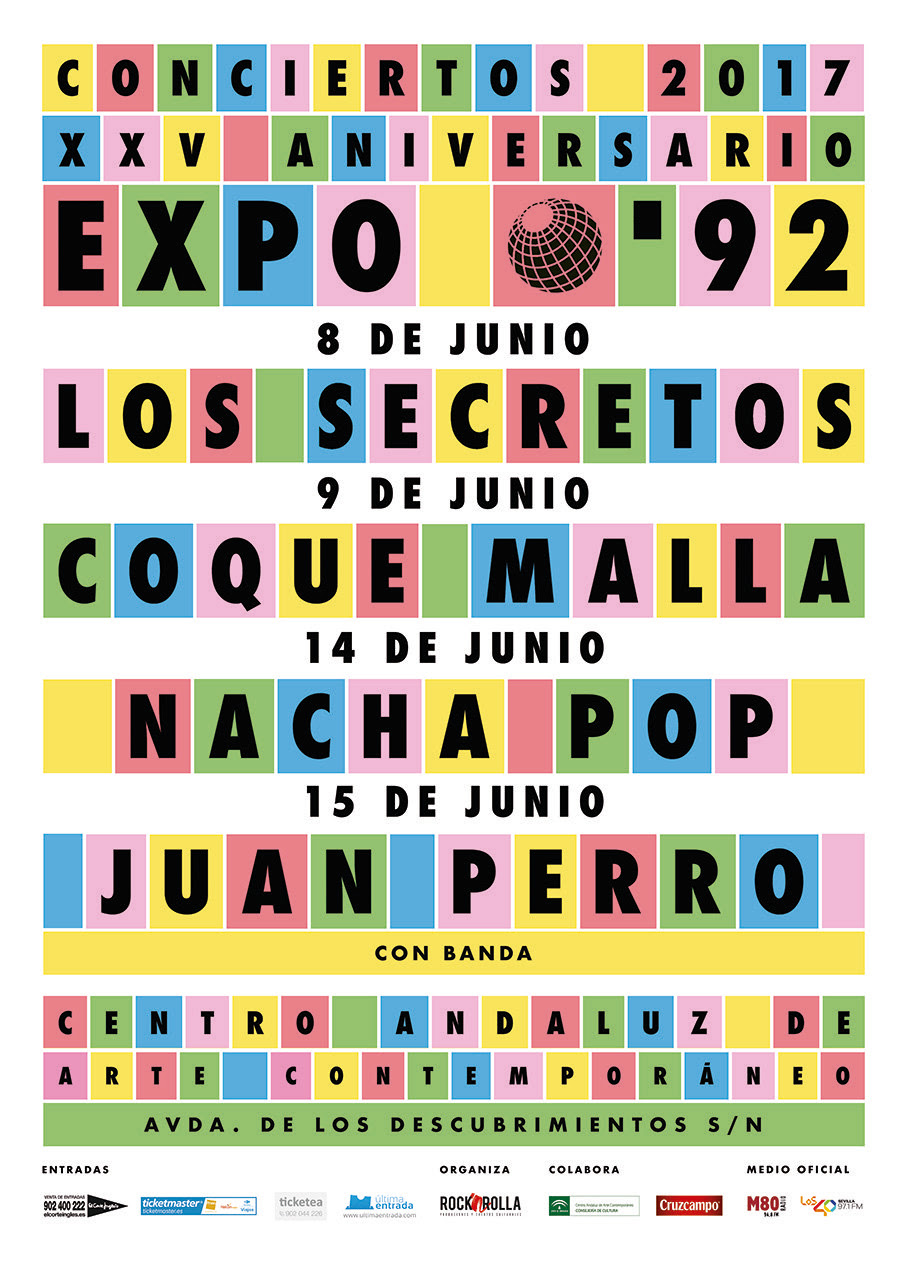 Ciclo de conciertos XXV aniversario de la Expo 92 en el CAAC Sevilla