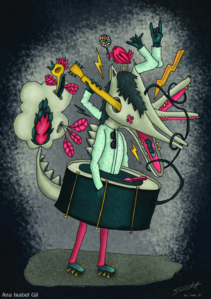 Management del dolore post operatorio: Ilustración de Ana Isabel Gil Peña
