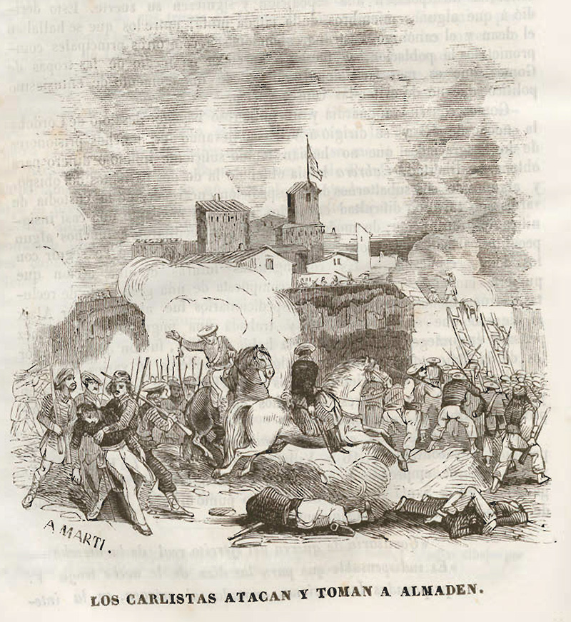 Dámaso Calbo y Rochina de Castro (1845) Historia de Cabrera y de la guerra civil en Aragón, Valencia y Murcia