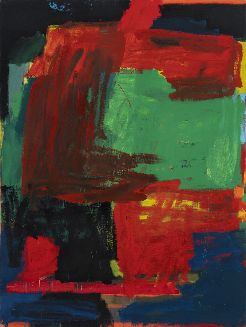 Riu Salvatge 17, 2021 Acrílico y óleo sobre lienzo, 140 x 105 cm