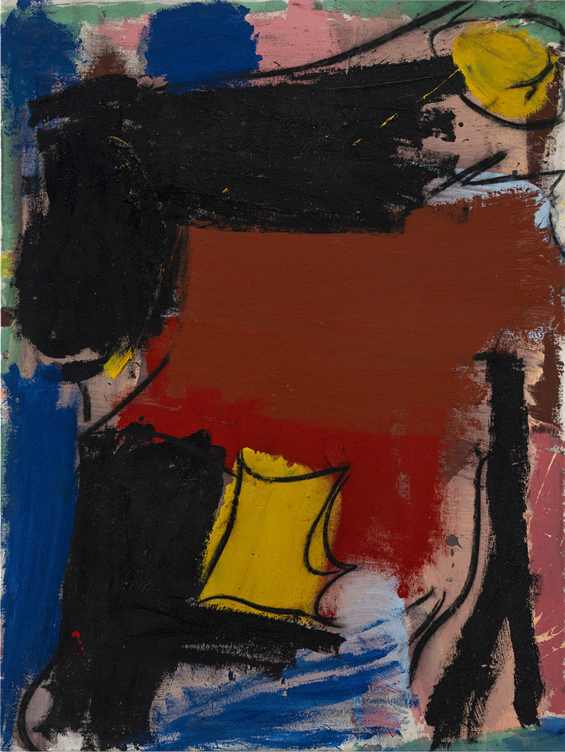 Riu Salvatge 22, 2021 Acrílico y óleo sobre lienzo, 140 x 105 cm