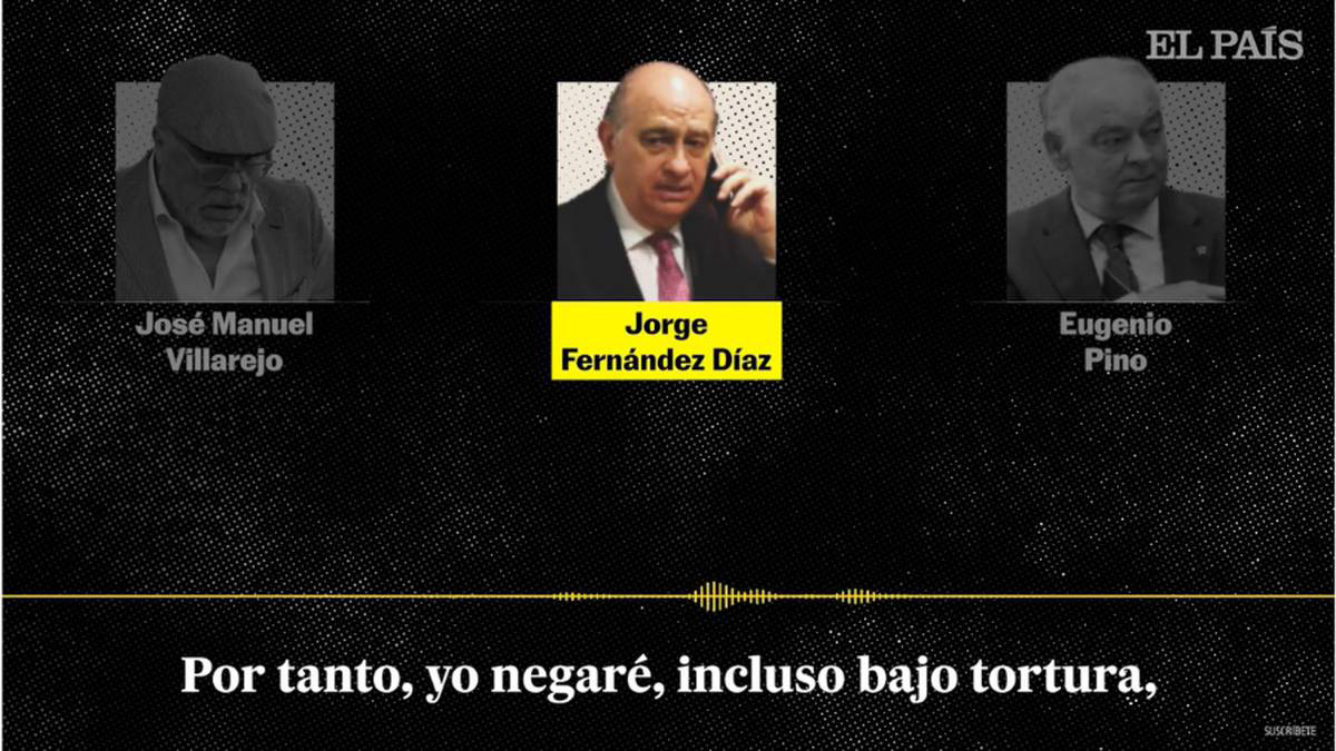 Trama mafiosa con el exministro Jorge Fernández Díaz, la cúpula de Interior y de la Policía