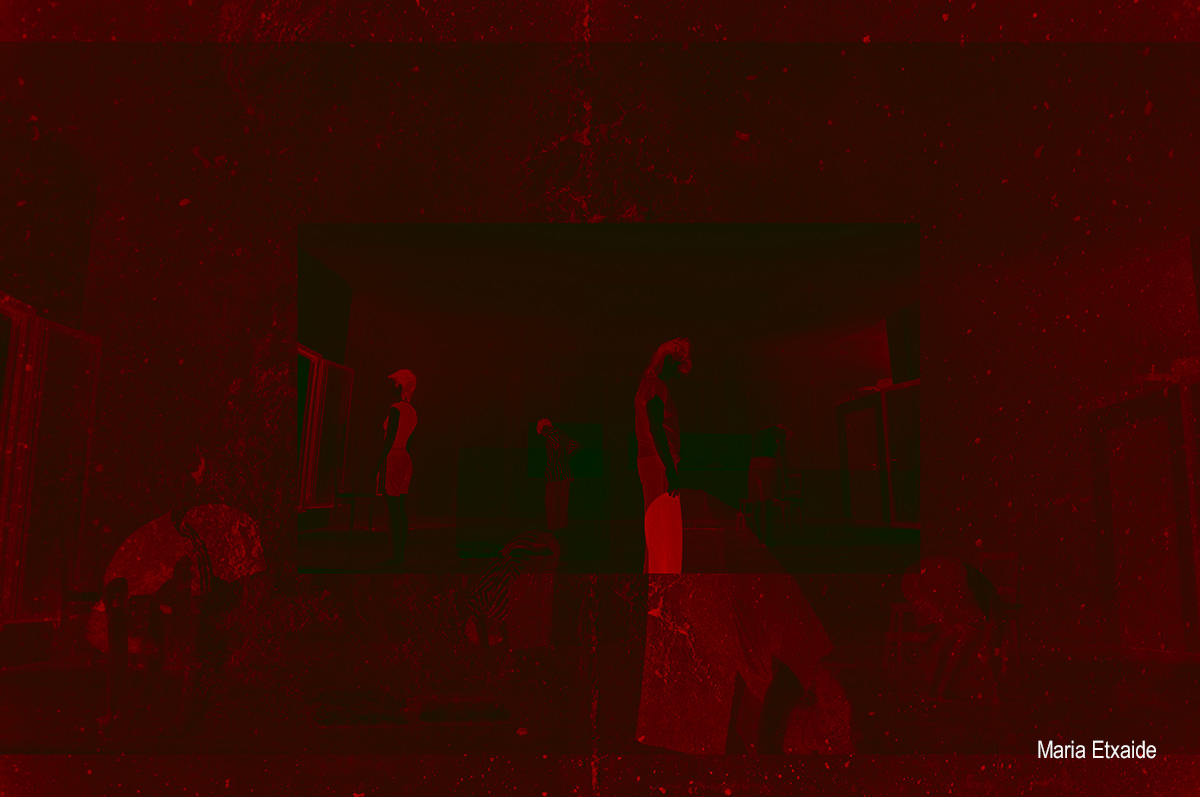 “COREOS COROS CORROS” Instalación sonora moviente de Irene Cantero y Natalia Jiménez · 23 y 24 de enero · Sala Manuel Llanes